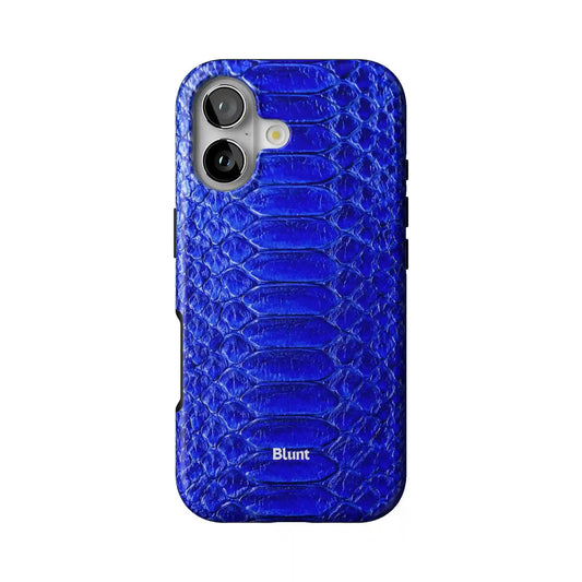 Cobalt Python iPhone Case