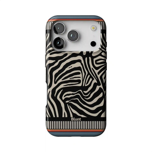 Zebra Rhythm iPhone Case